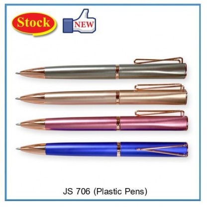 สินค้าพรีเมี่ยมปากกาพลาสติก JS706 - โรงงานผลิตสินค้าพรีเมียม - พรประเสริฐ อินเตอร์เทรด