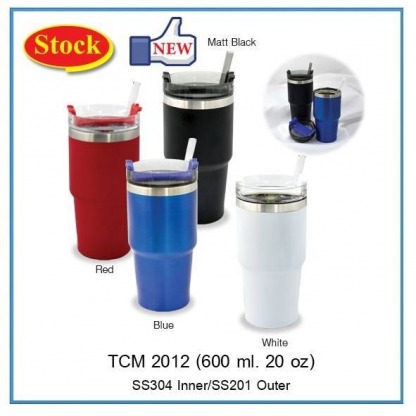 แก้วน้ำเก็บอุณภูมิ ร้อน-เย็น TCM-2012 VACUUM MUG - โรงงานผลิตสินค้าพรีเมียม - พรประเสริฐ อินเตอร์เทรด